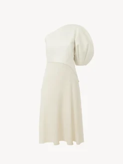 Women Chloé Asymmetrical Midi Dress
