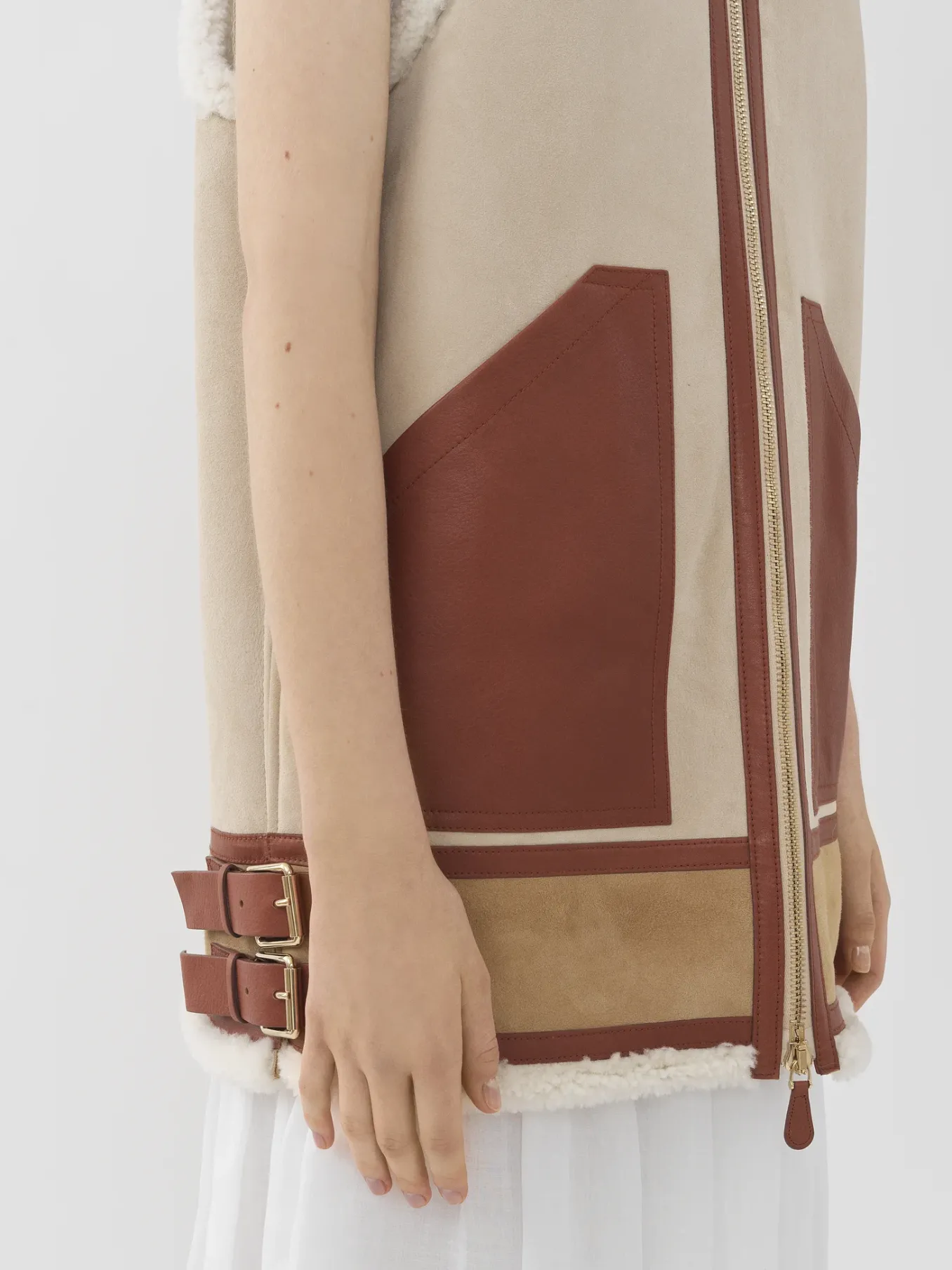 Women Chloé Aviator Gilet