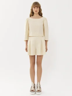Women Chloé Balloon-Sleeve Top