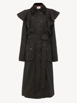 Women Chloé Barbour For Chloe "Dani" Trench Coat