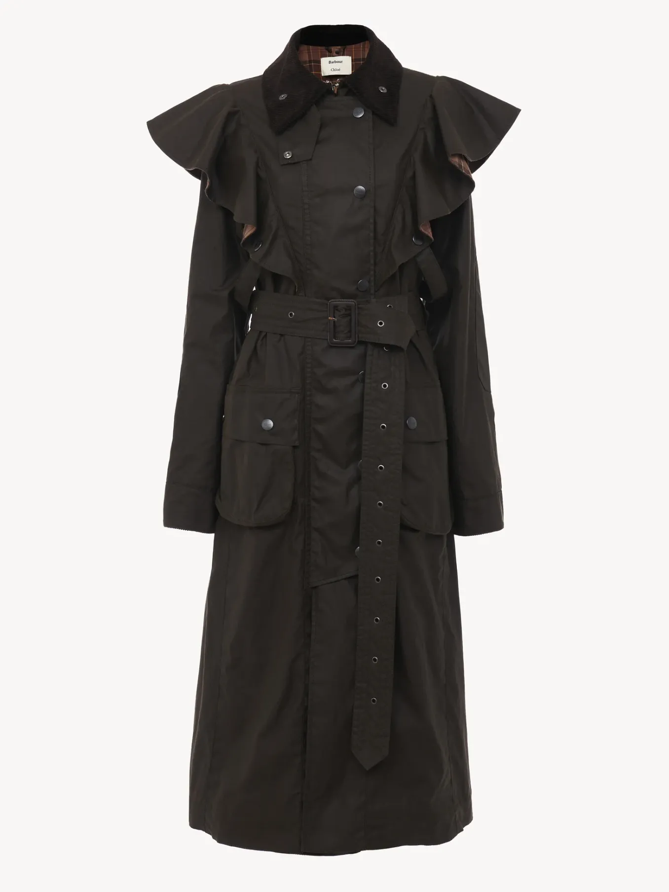 Women Chloé Barbour For Chloe "Dani" Trench Coat