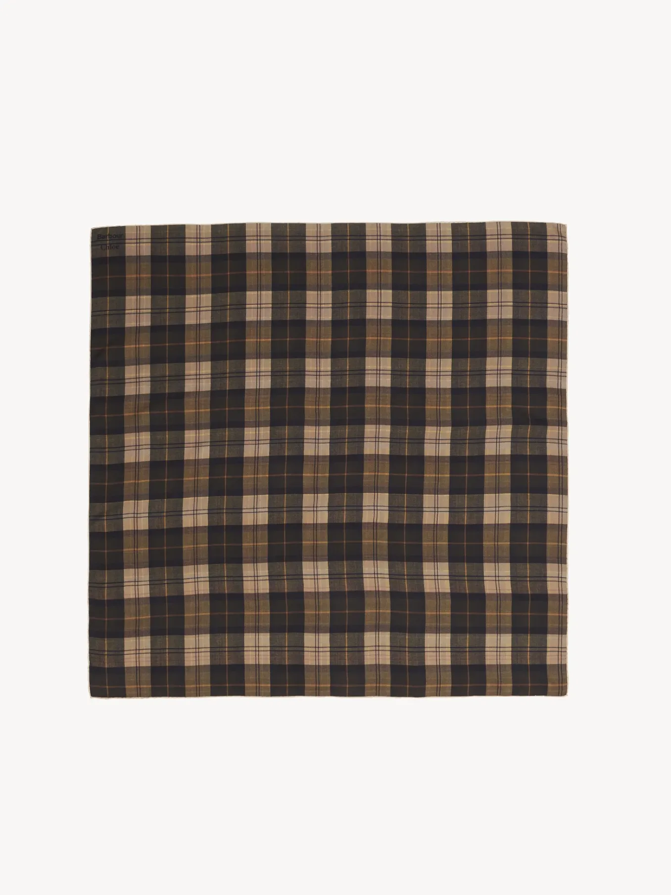 Women Chloé Barbour For Chloe Printed Scarf