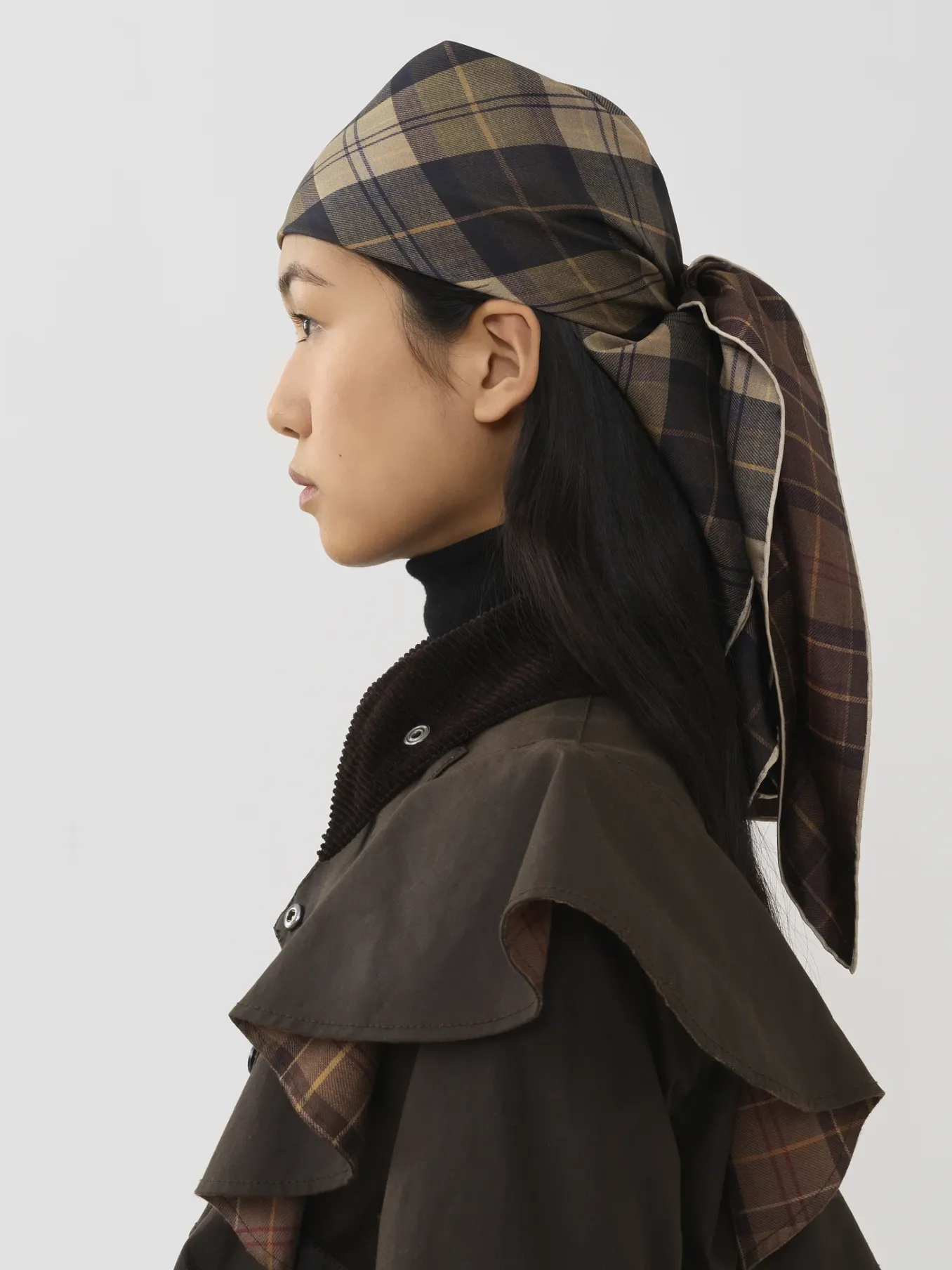 Women Chloé Barbour For Chloe Printed Scarf