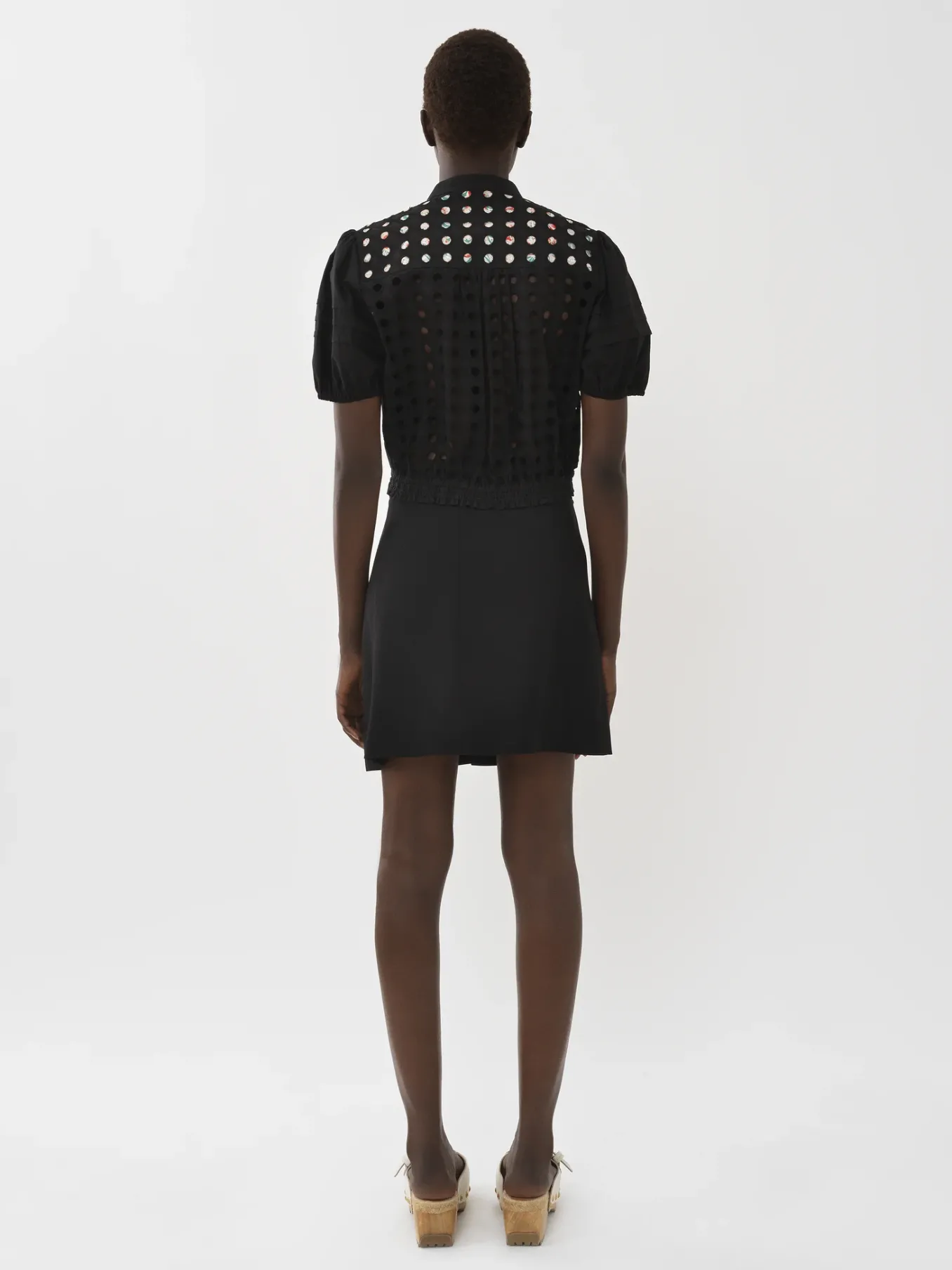Women Chloé Button-Detailed Mini Skirt