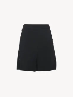 Women Chloé Button-Detailed Mini Skirt