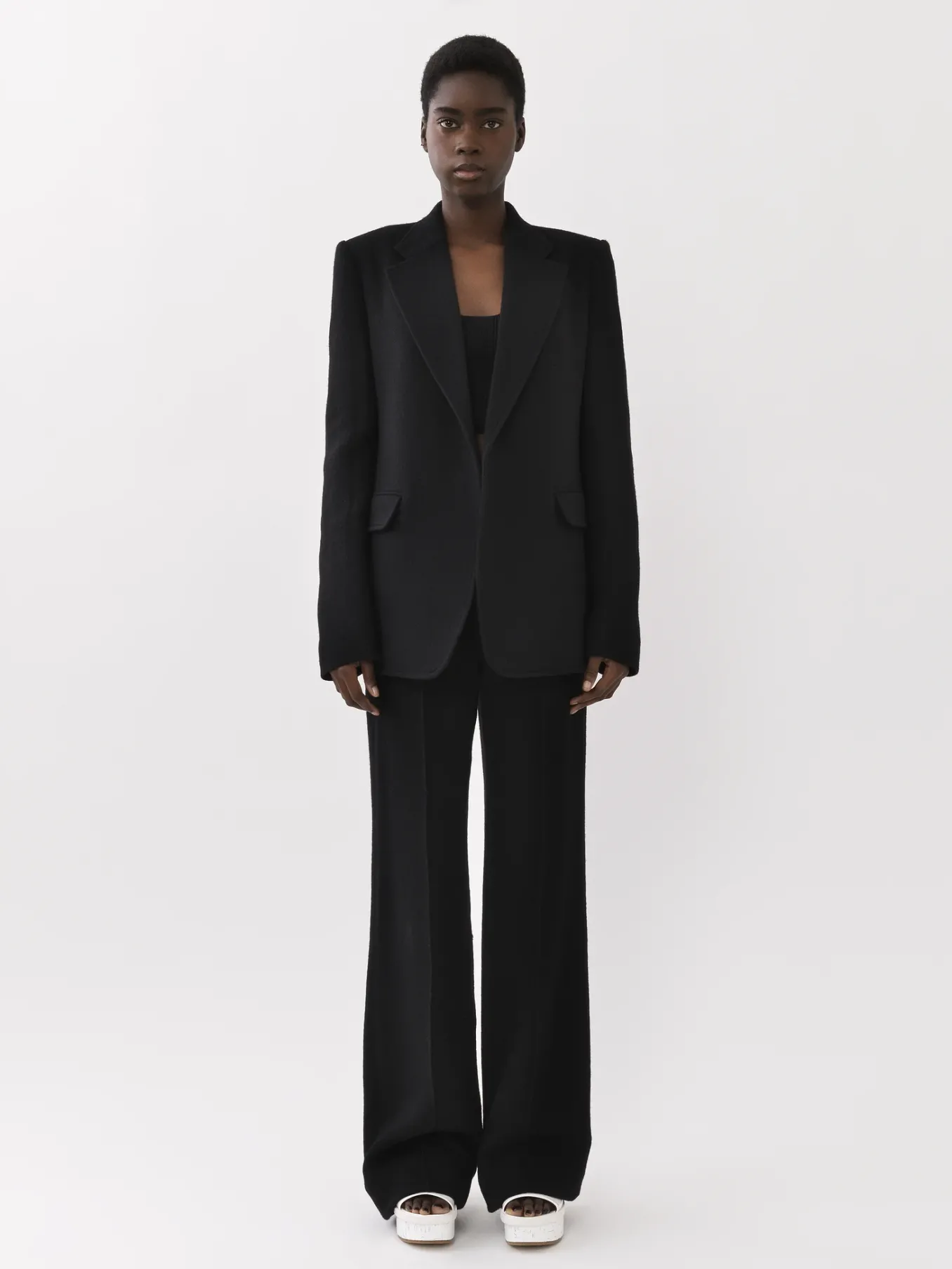 Women Chloé Buttonless Tailored Jacket