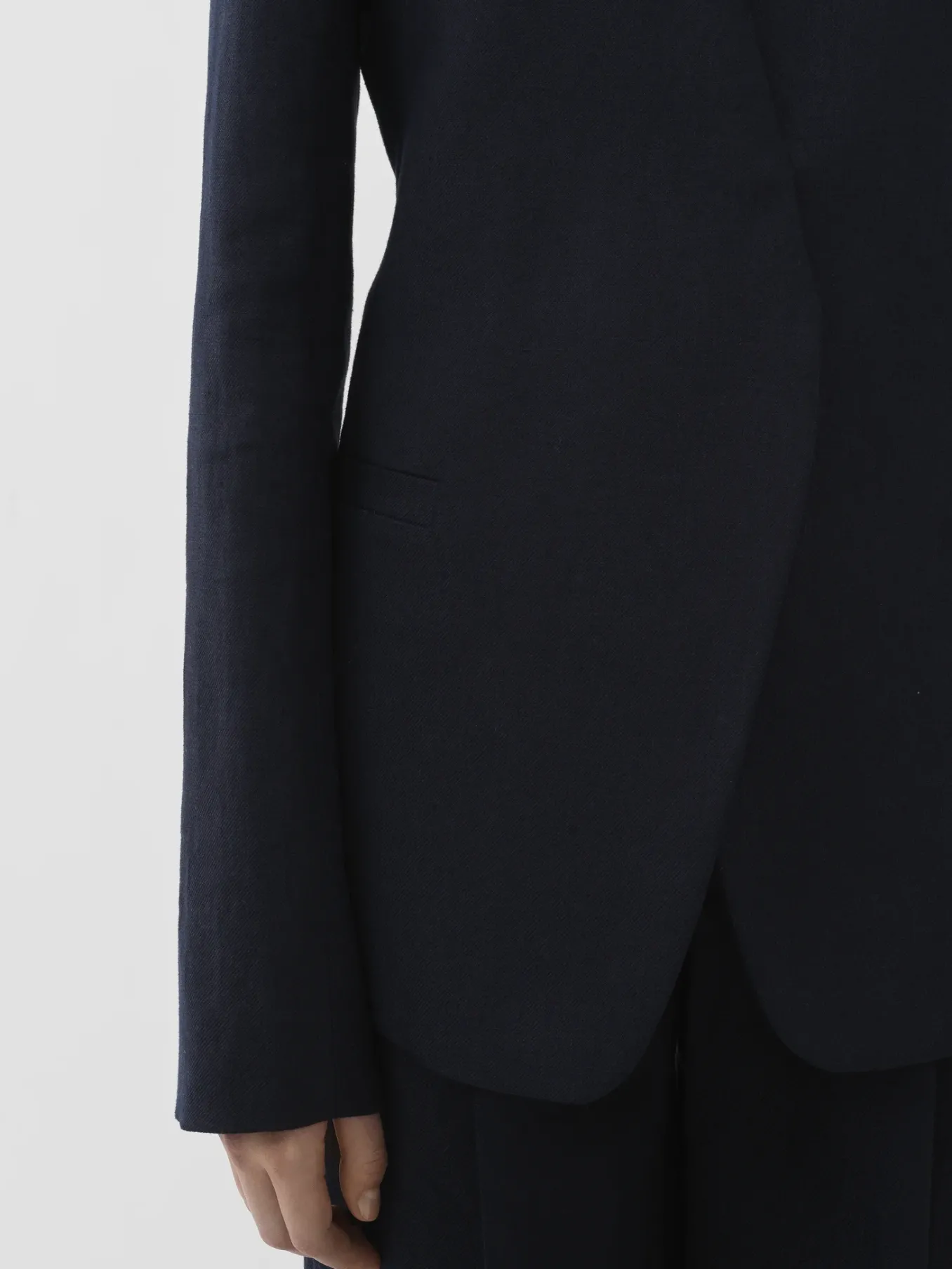 Women Chloé Buttonless Tailored Jacket