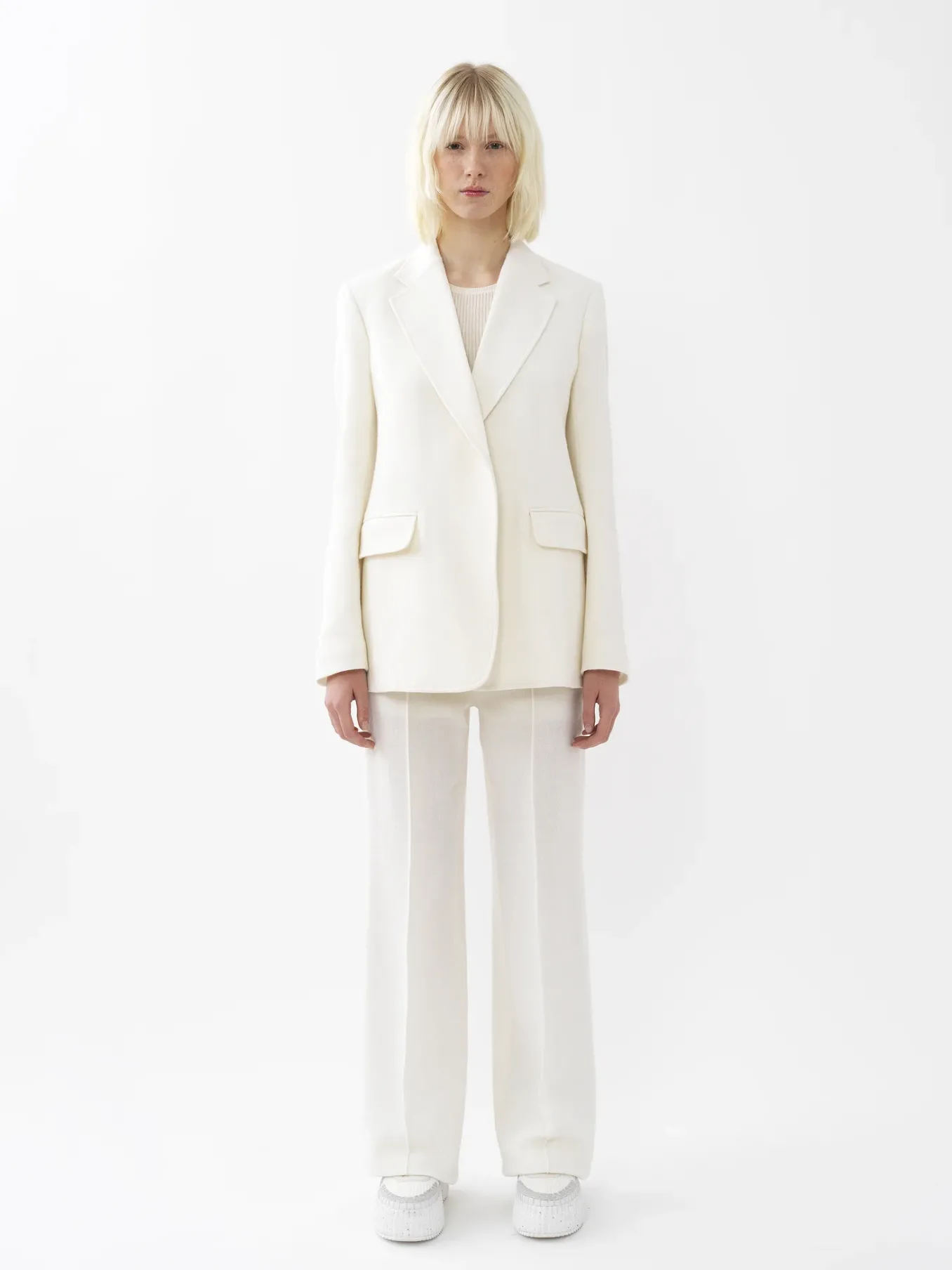 Women Chloé Buttonless Tailored Jacket