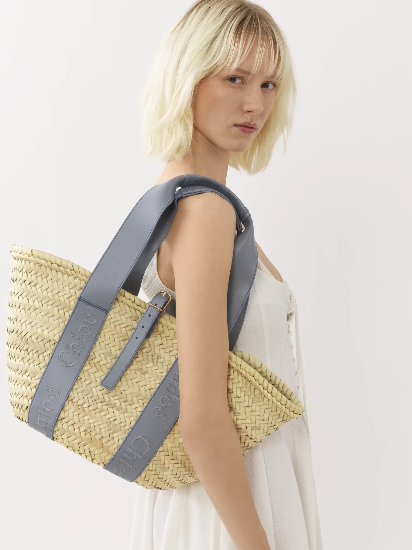 Women Chloé Chloe Sense Medium Basket