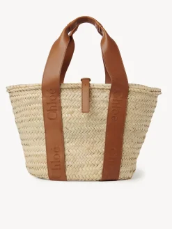 Women Chloé Chloe Sense Medium Basket