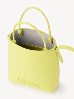 Women Chloé Chloe Sense Micro Tote Bag