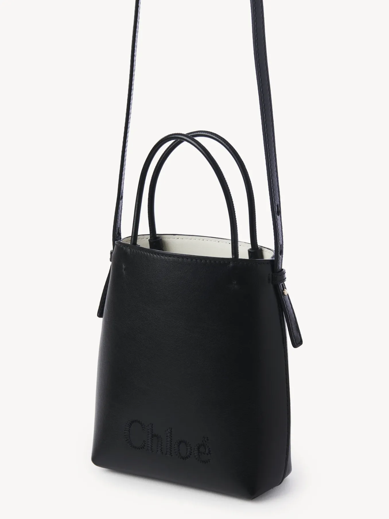 Women Chloé Chloe Sense Micro Tote Bag
