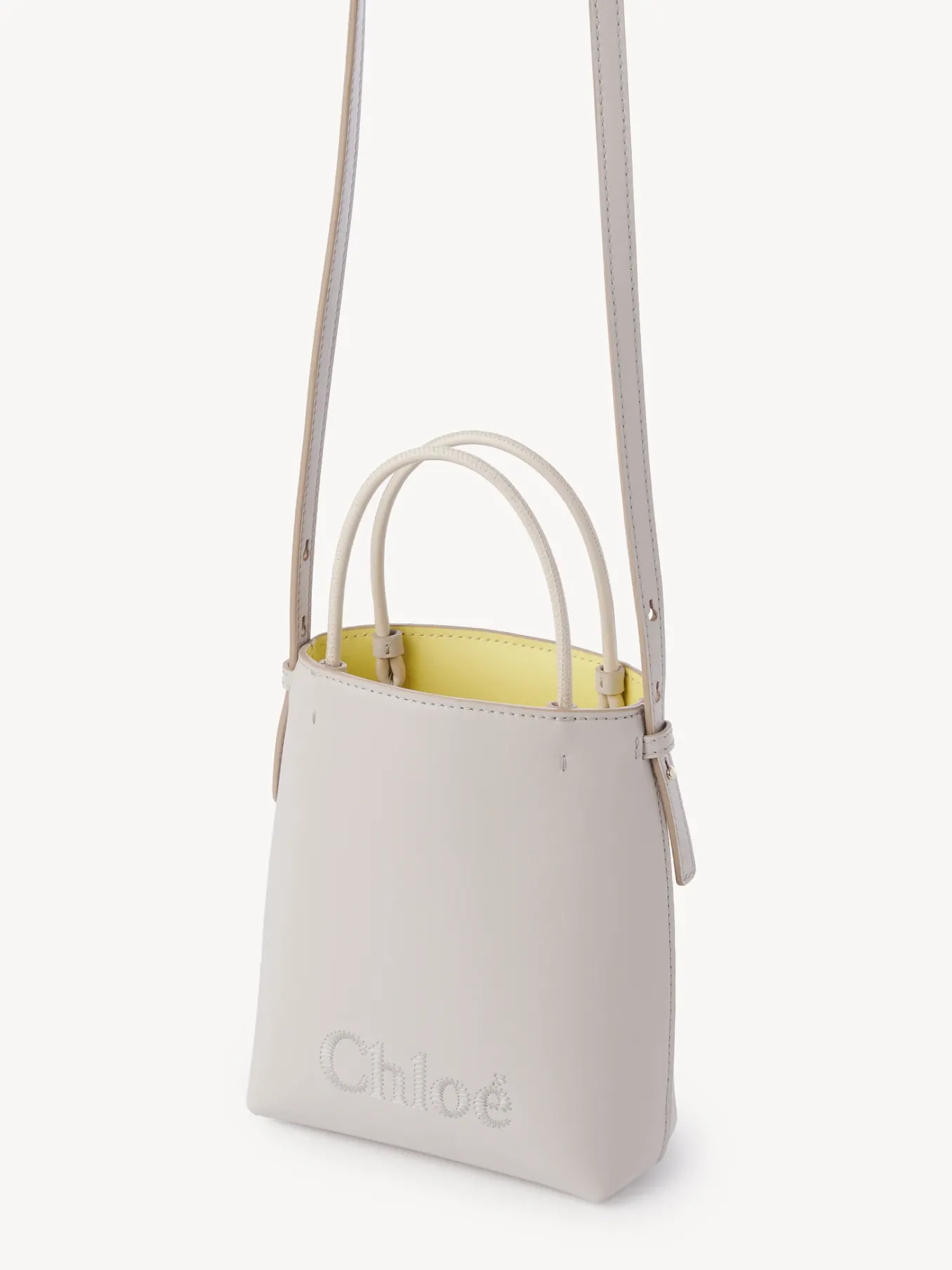 Women Chloé Chloe Sense Micro Tote Bag