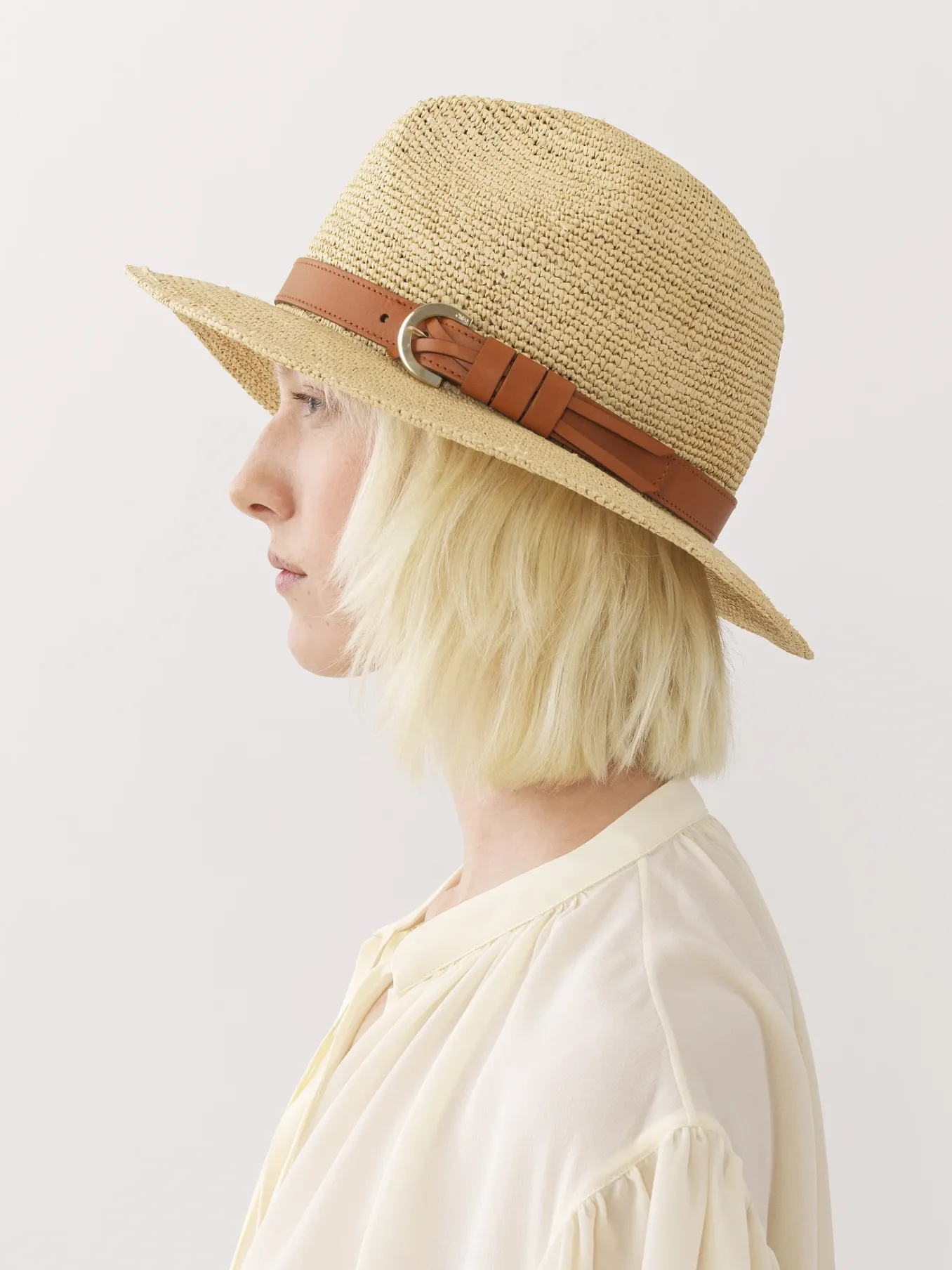 Women Chloé Chloe X Borsalino Straw Hat