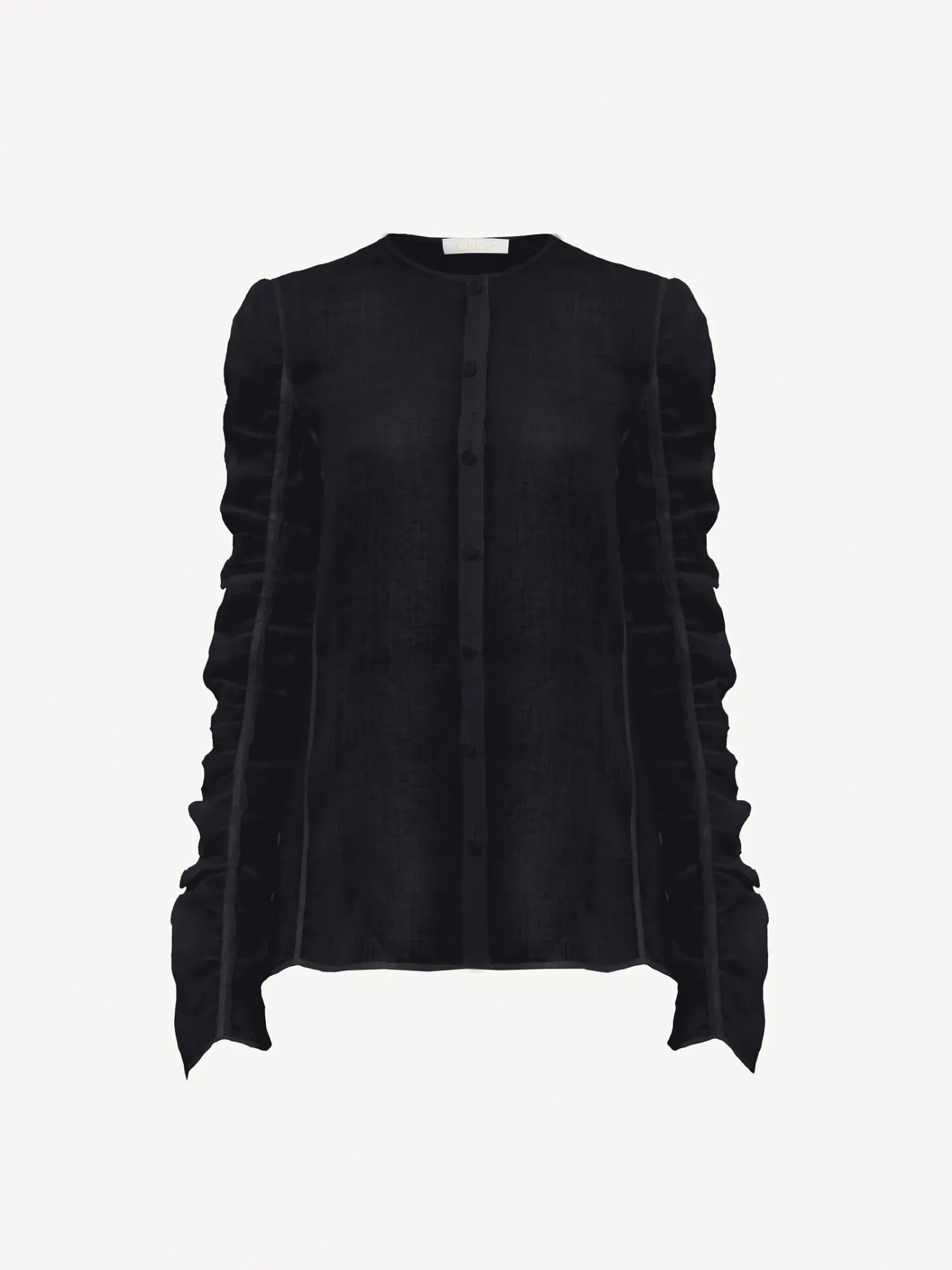 Women Chloé Collarless Blouse