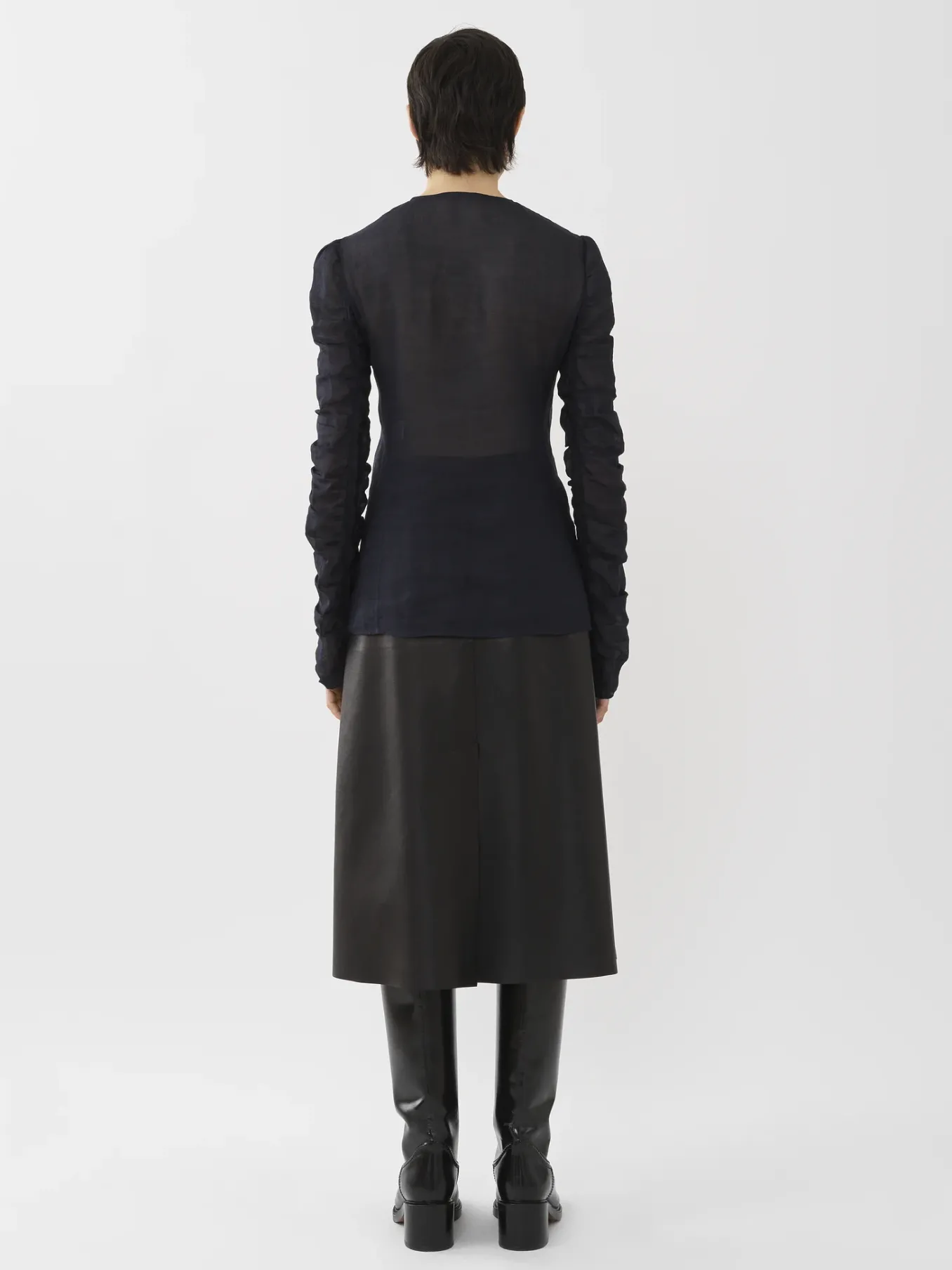 Women Chloé Collarless Blouse