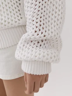 Women Chloé Crochet Hoodie