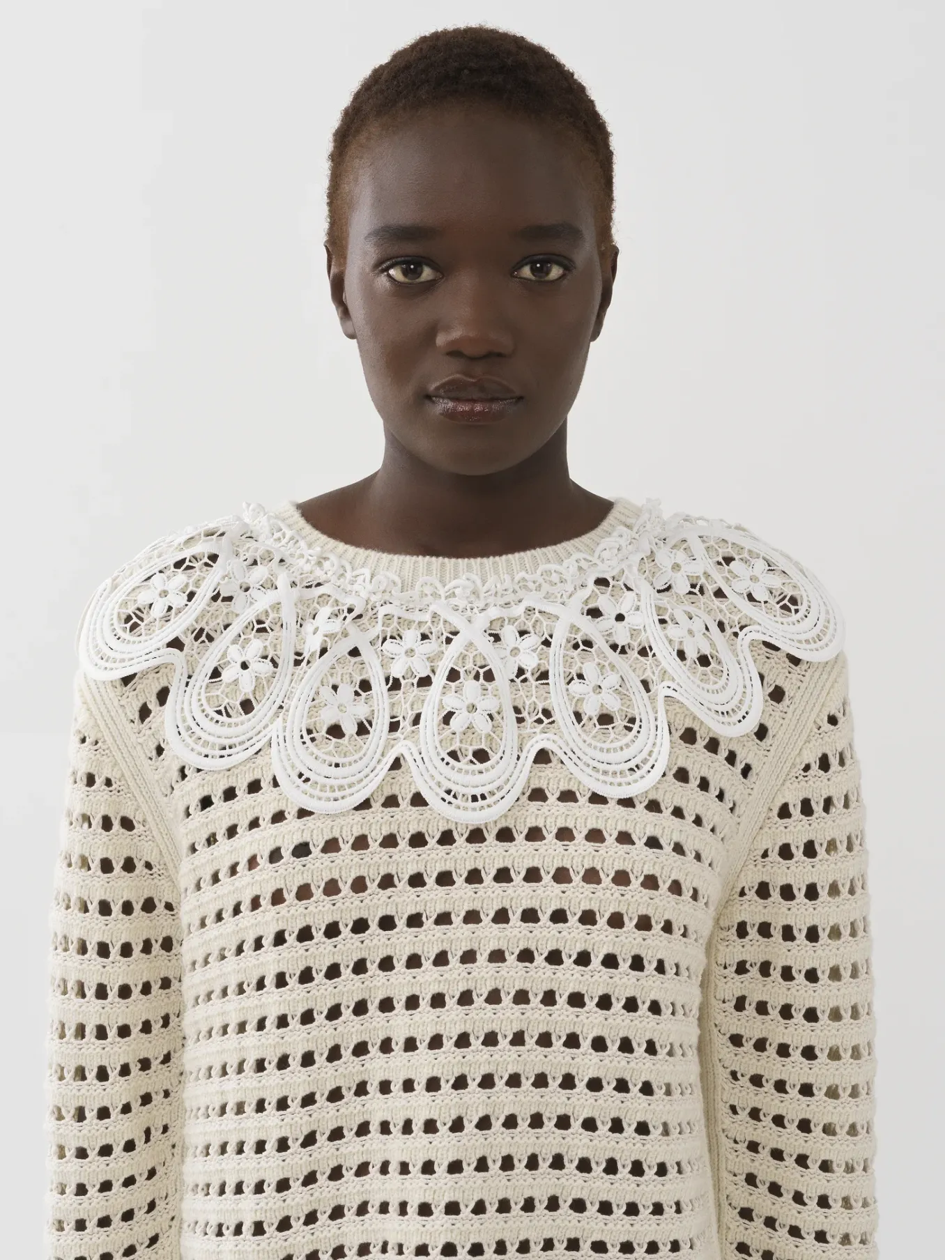 Women Chloé Crochet Sweater