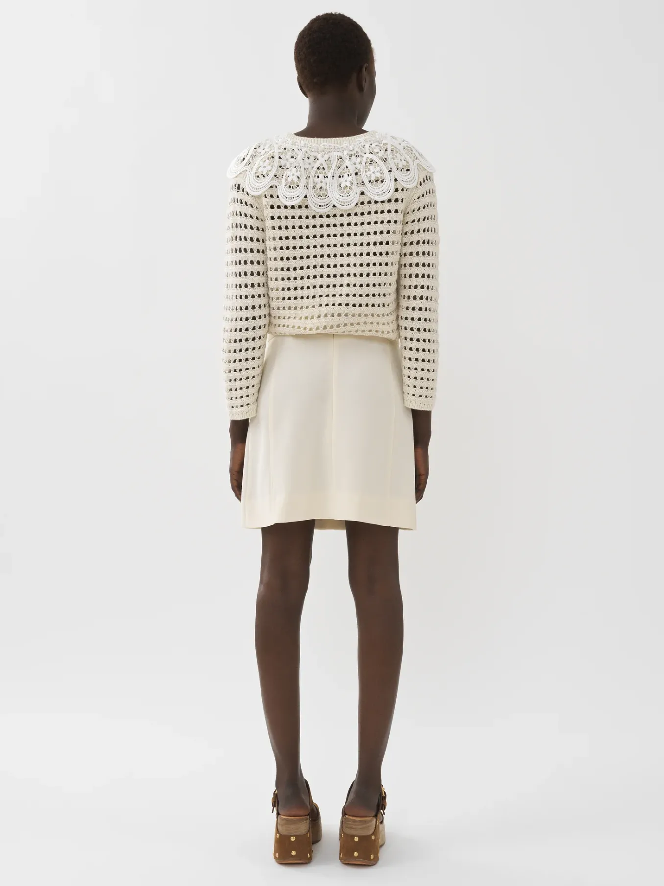 Women Chloé Crochet Sweater