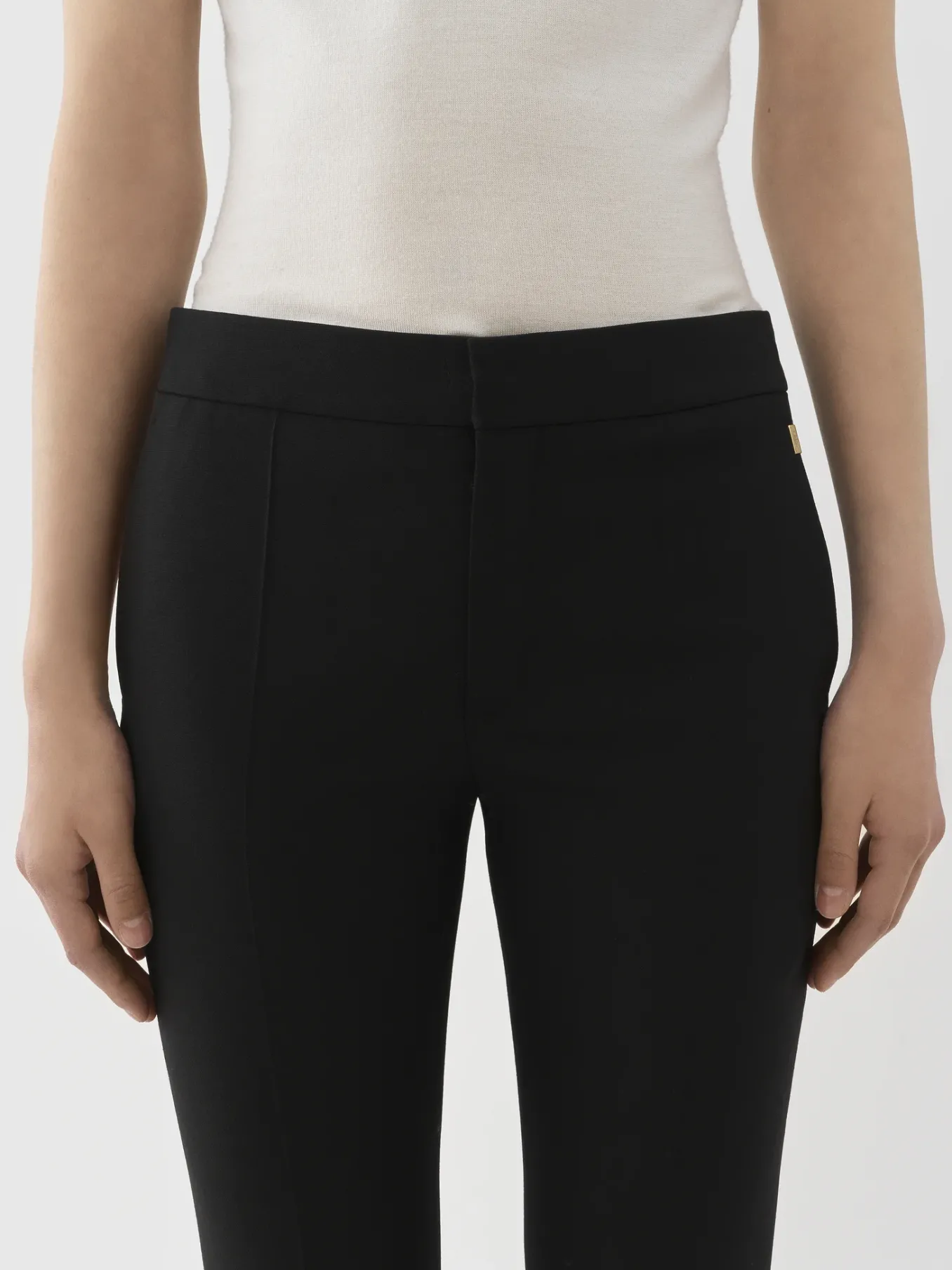 Women Chloé Cropped Cigarette Trousers