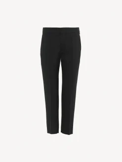 Women Chloé Cropped Cigarette Trousers