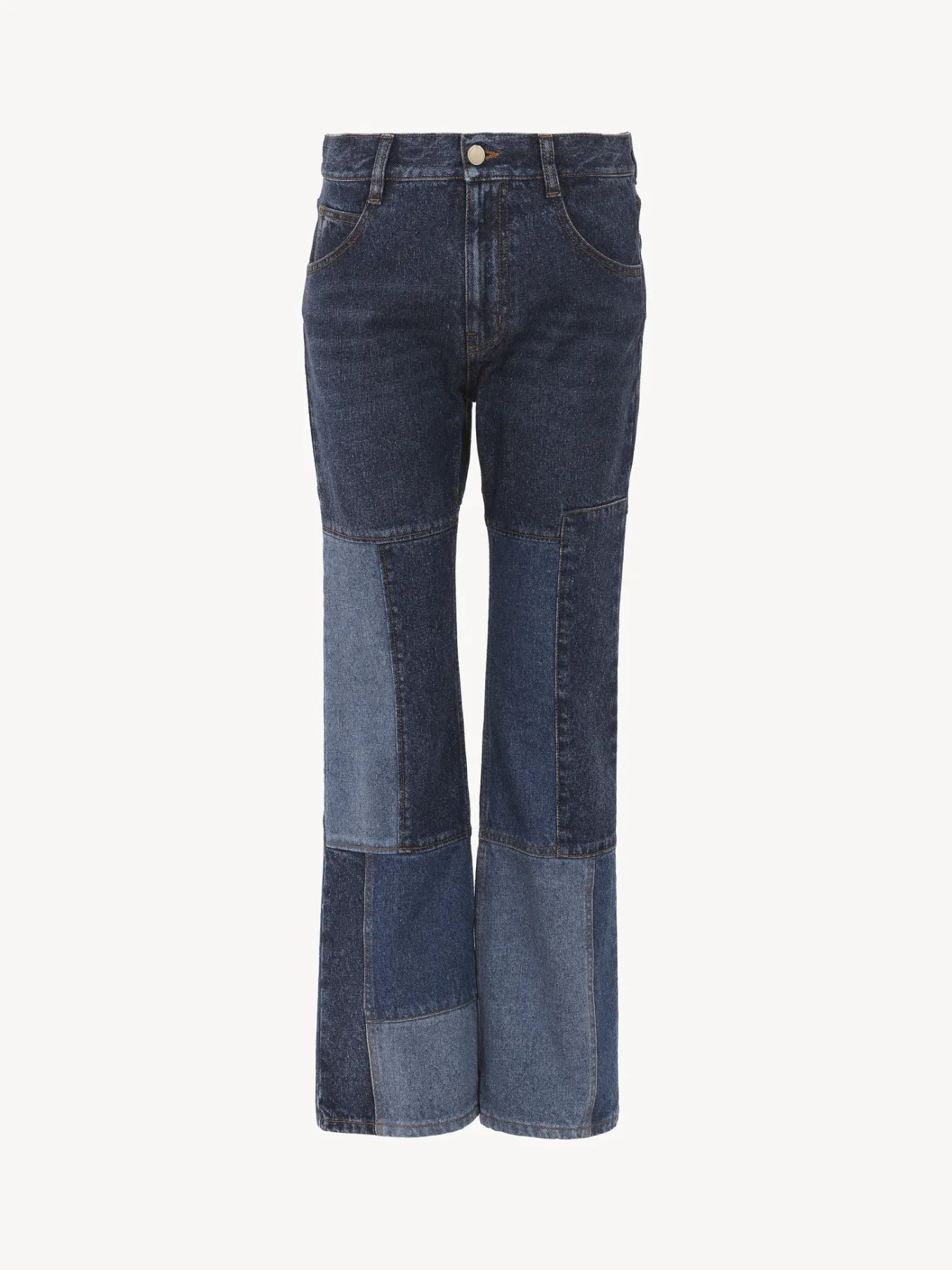Women Chloé Cropped Flared Jeans