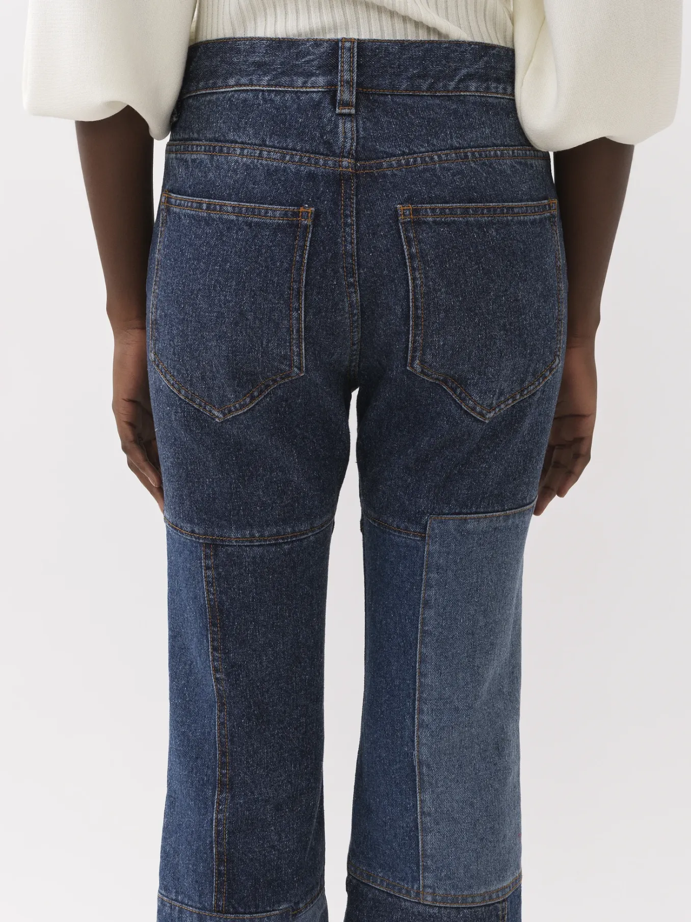 Women Chloé Cropped Flared Jeans