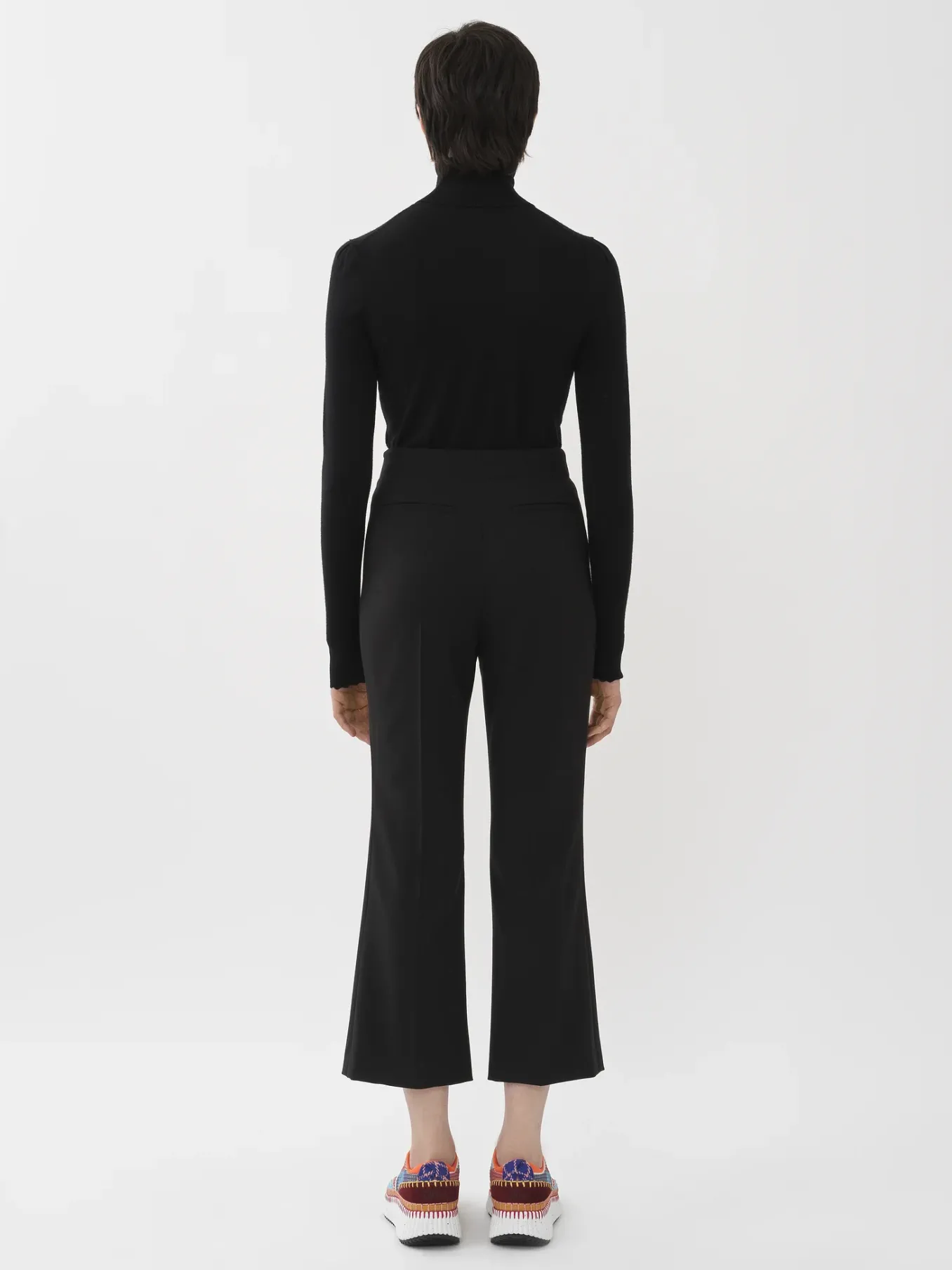 Women Chloé Cropped Sailor Trousers