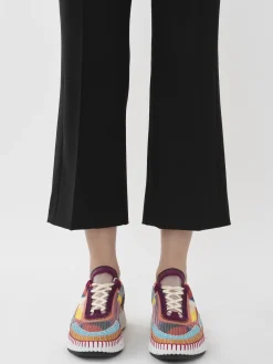 Women Chloé Cropped Sailor Trousers