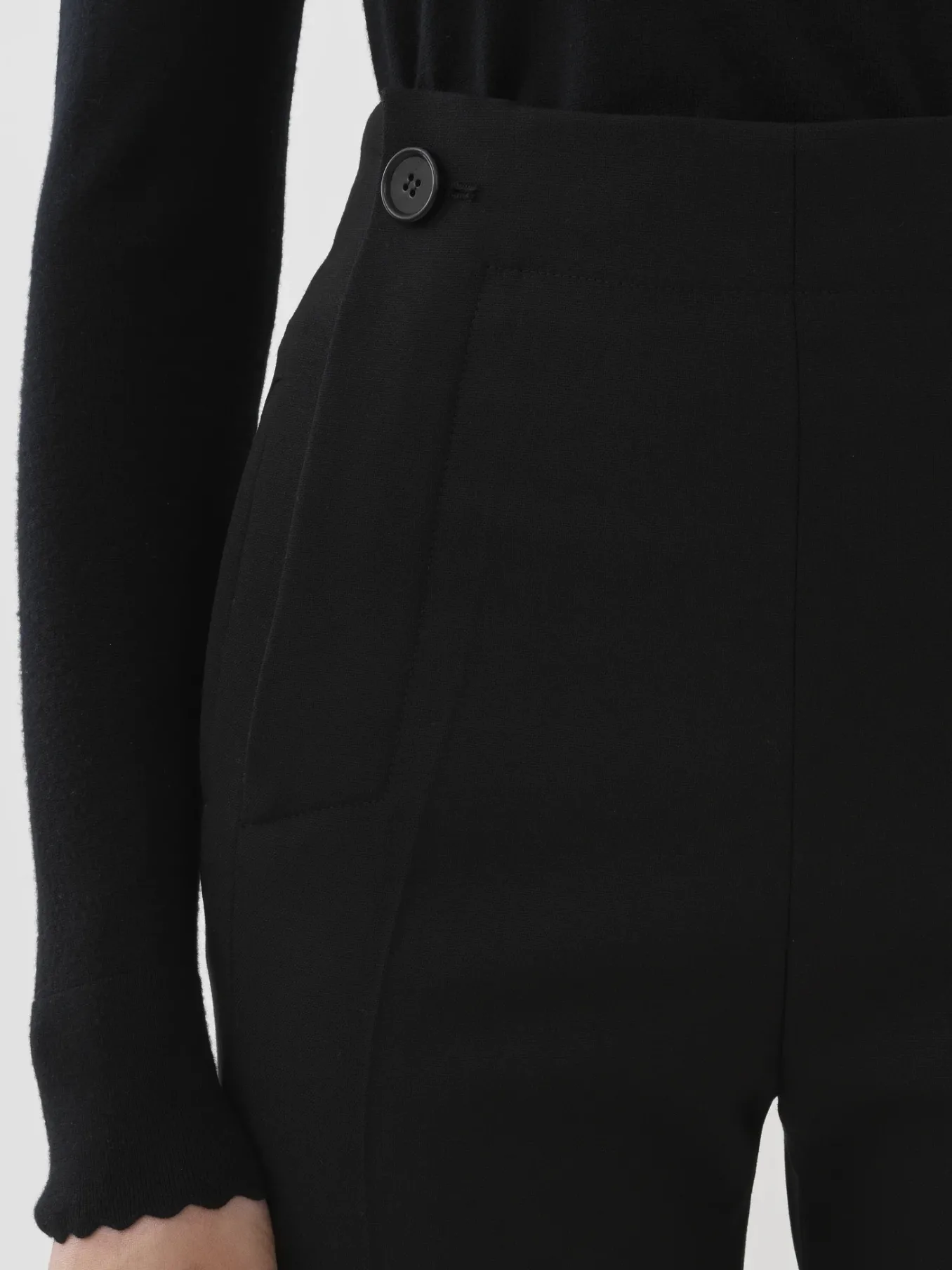 Women Chloé Cropped Sailor Trousers