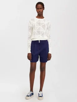 Women Chloé Cuffed Bermuda Shorts