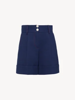 Women Chloé Cuffed Bermuda Shorts