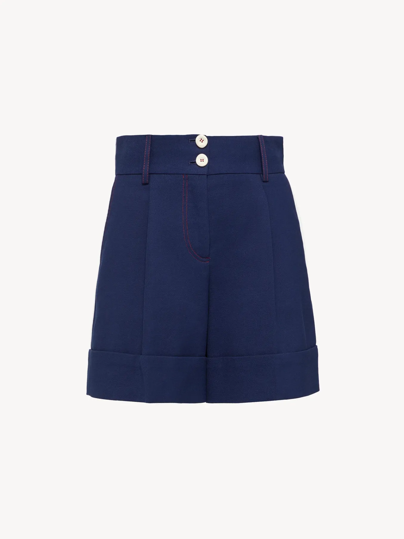 Women Chloé Cuffed Bermuda Shorts