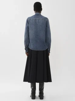 Women Chloé Dempo Classic Denim Shirt
