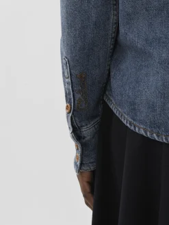 Women Chloé Dempo Classic Denim Shirt