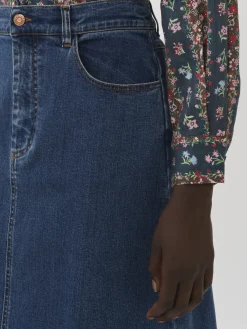 Women Chloé Denim Skirt