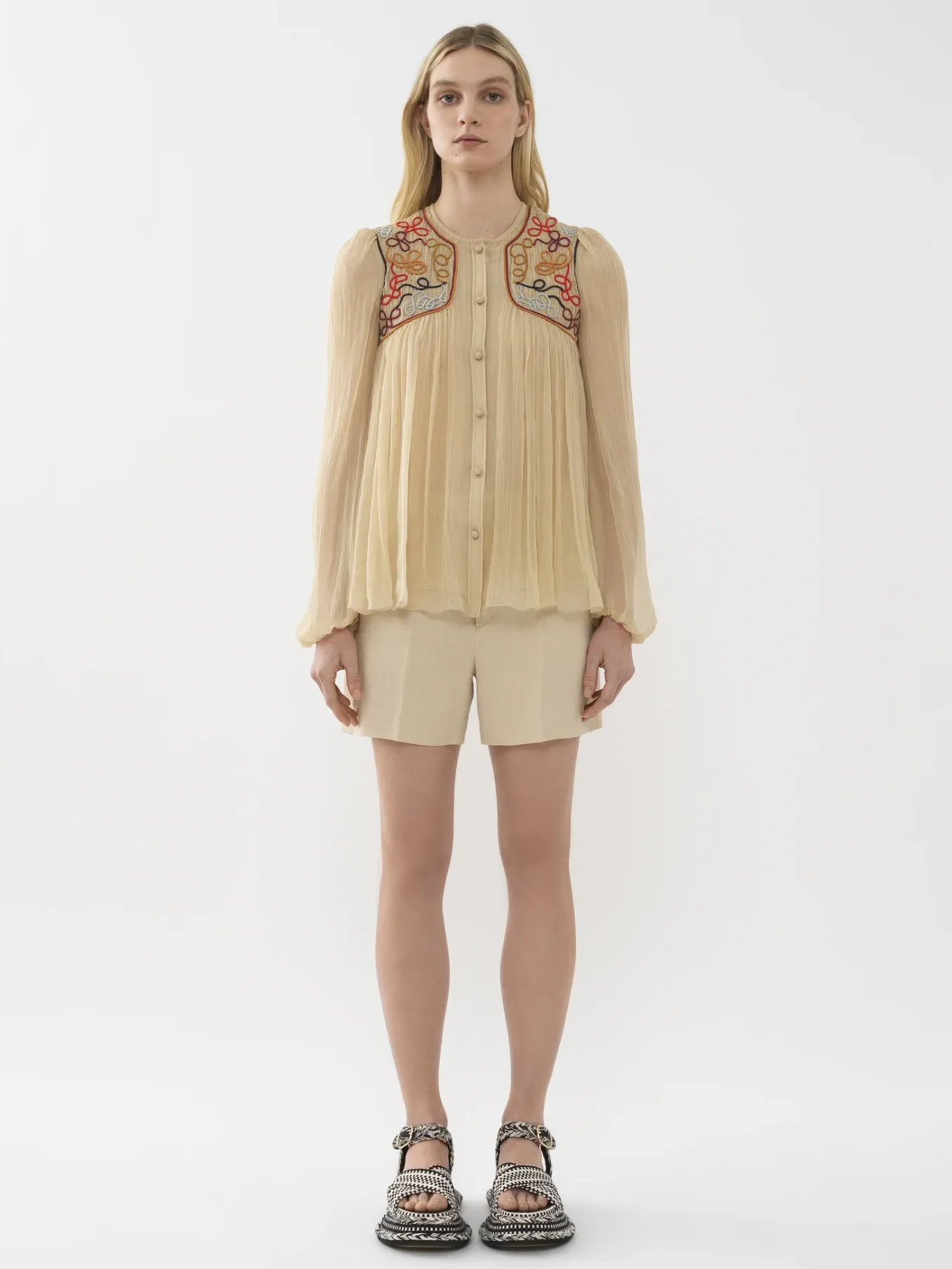 Women Chloé Embroidered Blouse