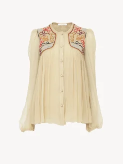 Women Chloé Embroidered Blouse