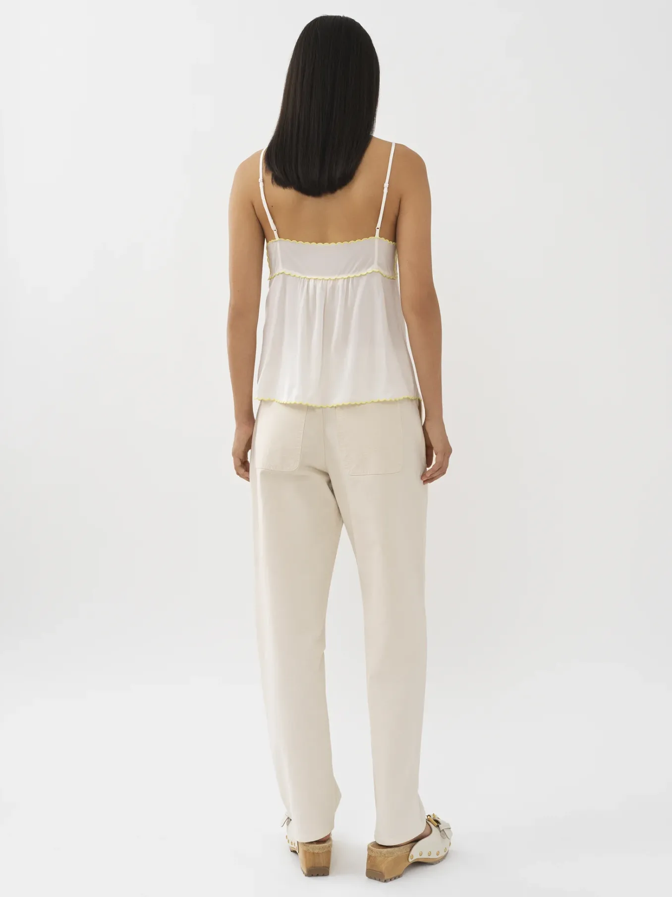 Women Chloé Embroidered Slip Top