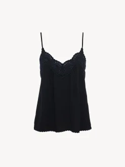 Women Chloé Embroidered Slip Top