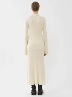 Women Chloé Fitted Mock-Neck Jumper
