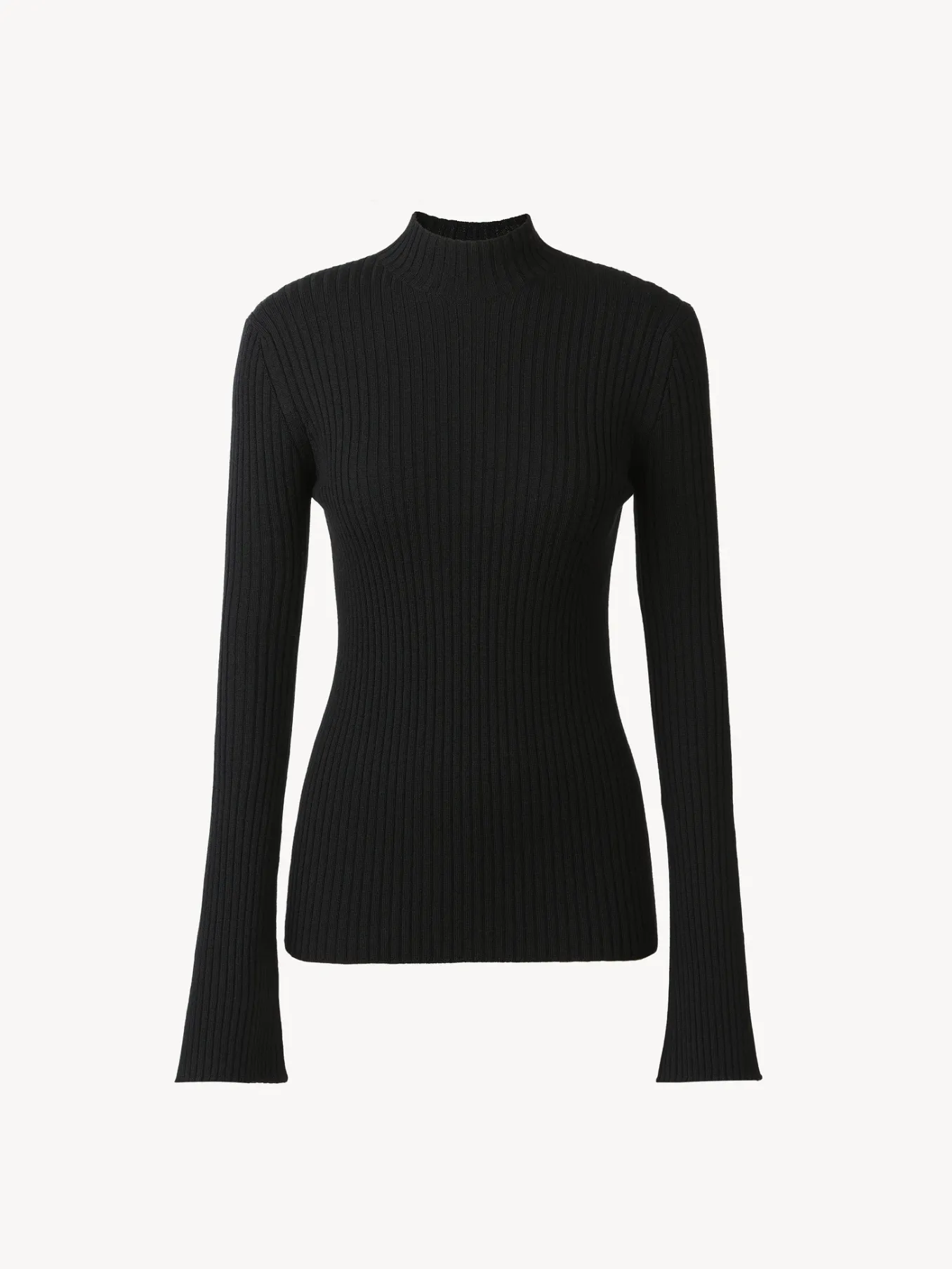Women Chloé Fitted Mock-Neck Jumper
