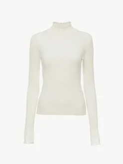 Women Chloé Fitted Turtleneck Jumper