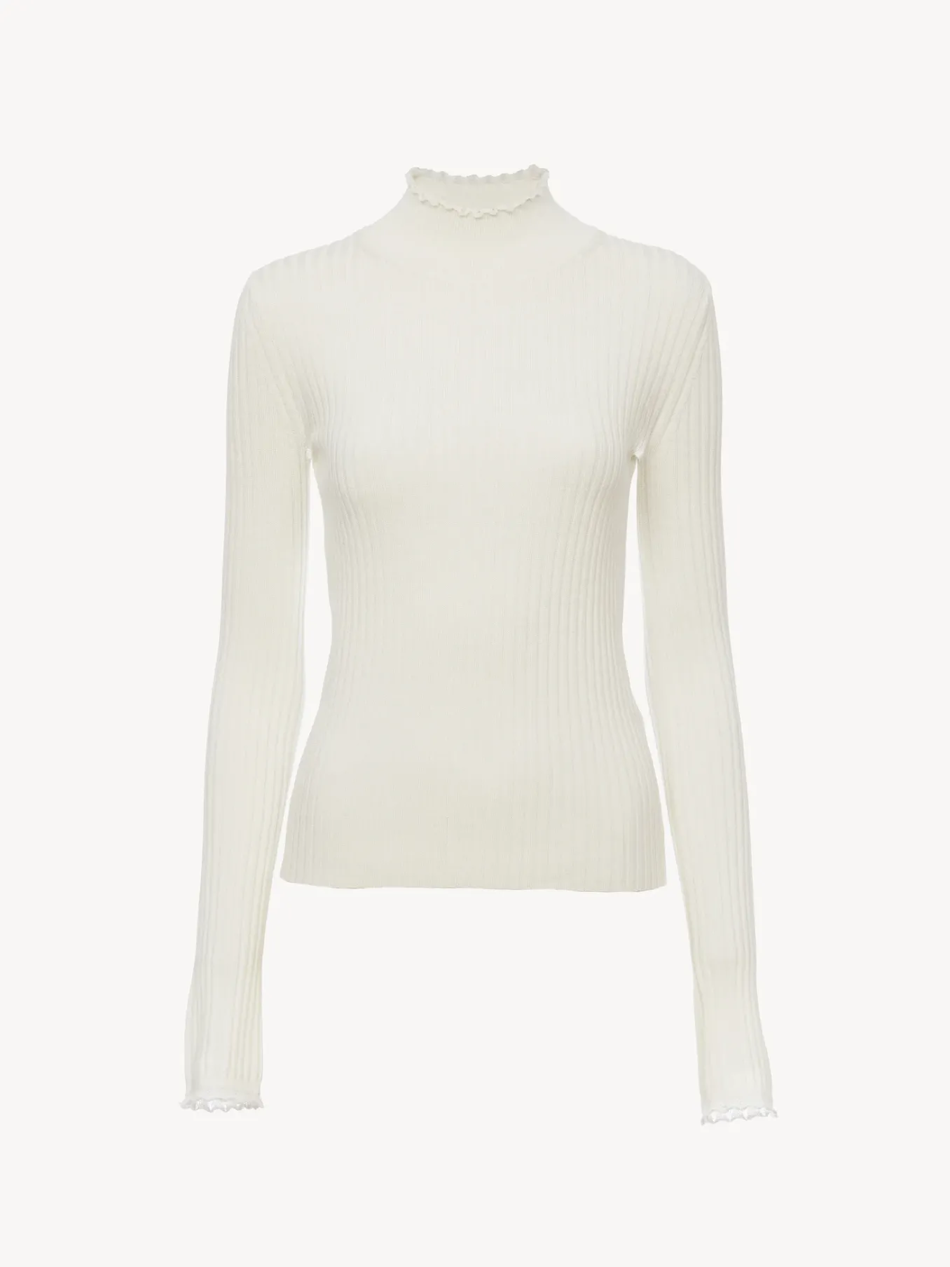 Women Chloé Fitted Turtleneck Jumper