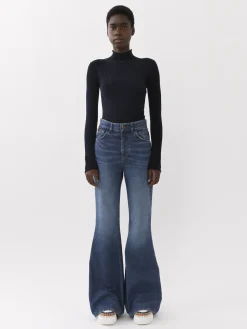 Women Chloé Fitted Turtleneck Jumper