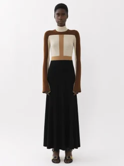Women Chloé Flared Long Dress