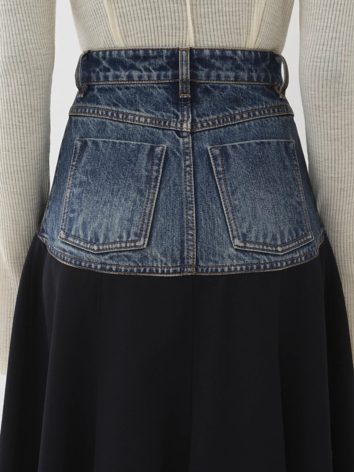 Women Chloé Flared Midi Skirt