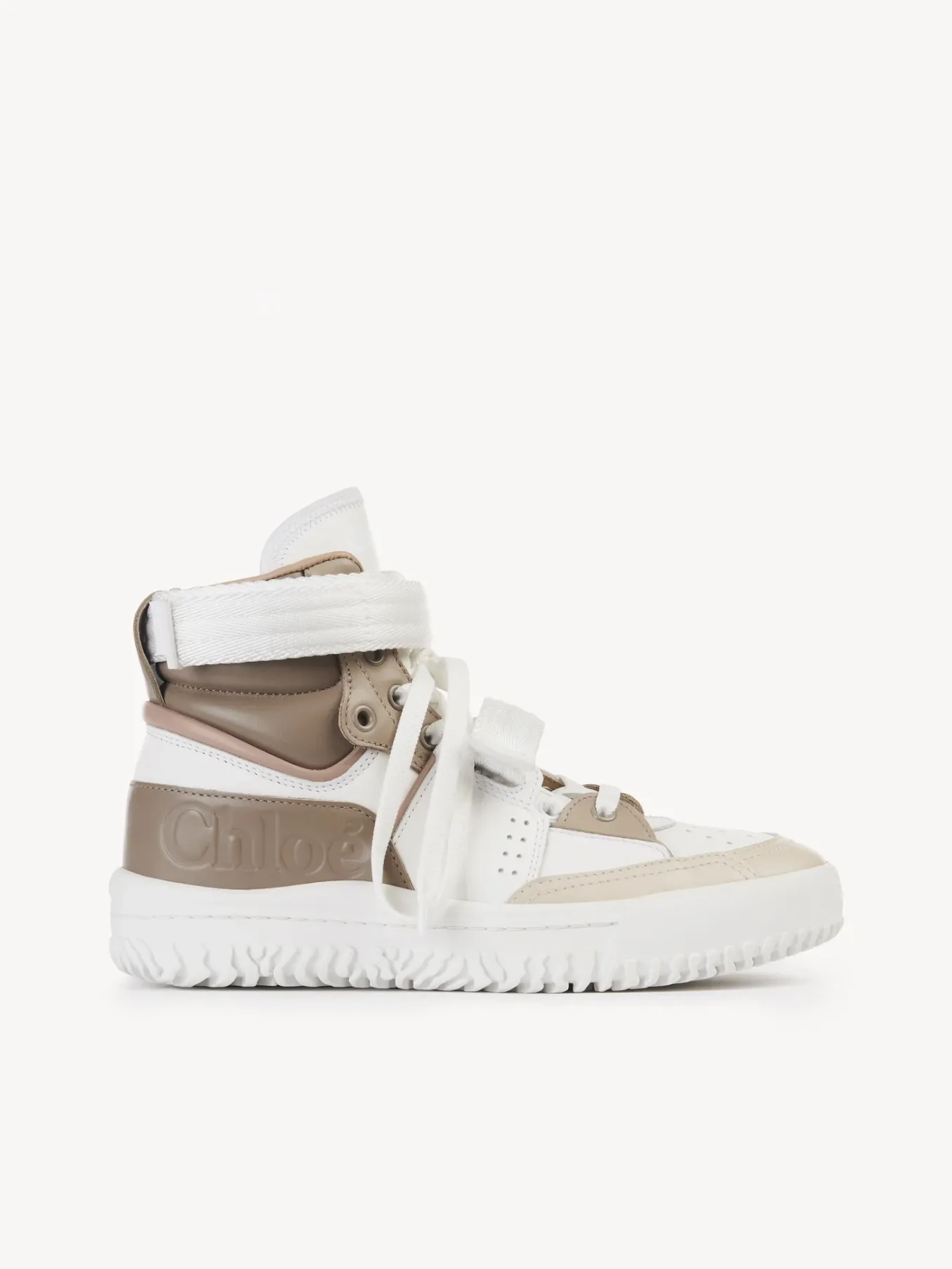 Women Chloé Franckie High-Top Sneaker