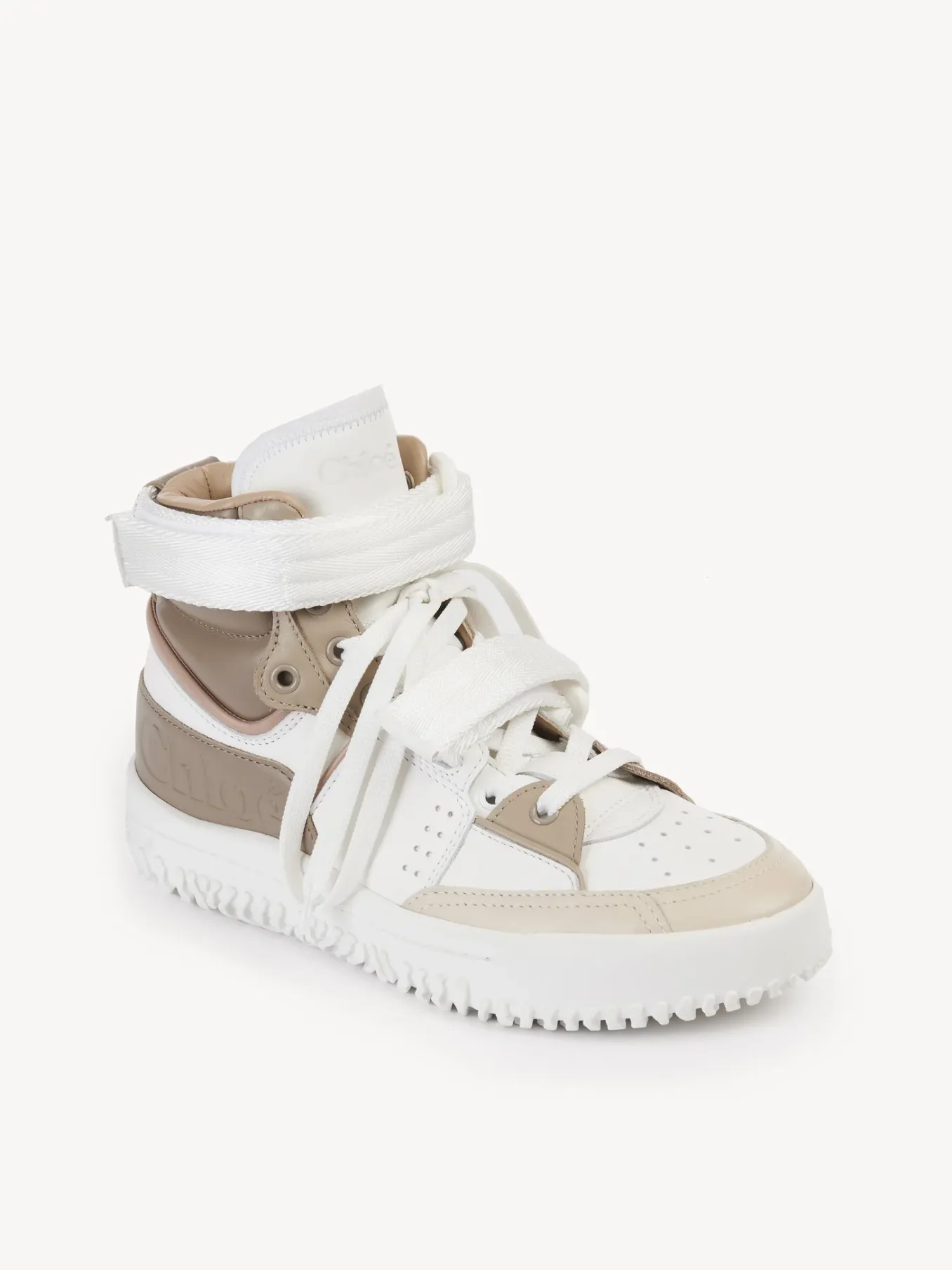 Women Chloé Franckie High-Top Sneaker