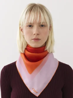 Women Chloé Fusion Printed Scarf